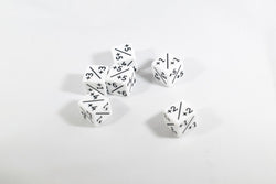 White D6 MTG +1/+1 Counter Dice  - Magic: The Gathering DnD d6 Stats (Sold Per Die) (Online Only)