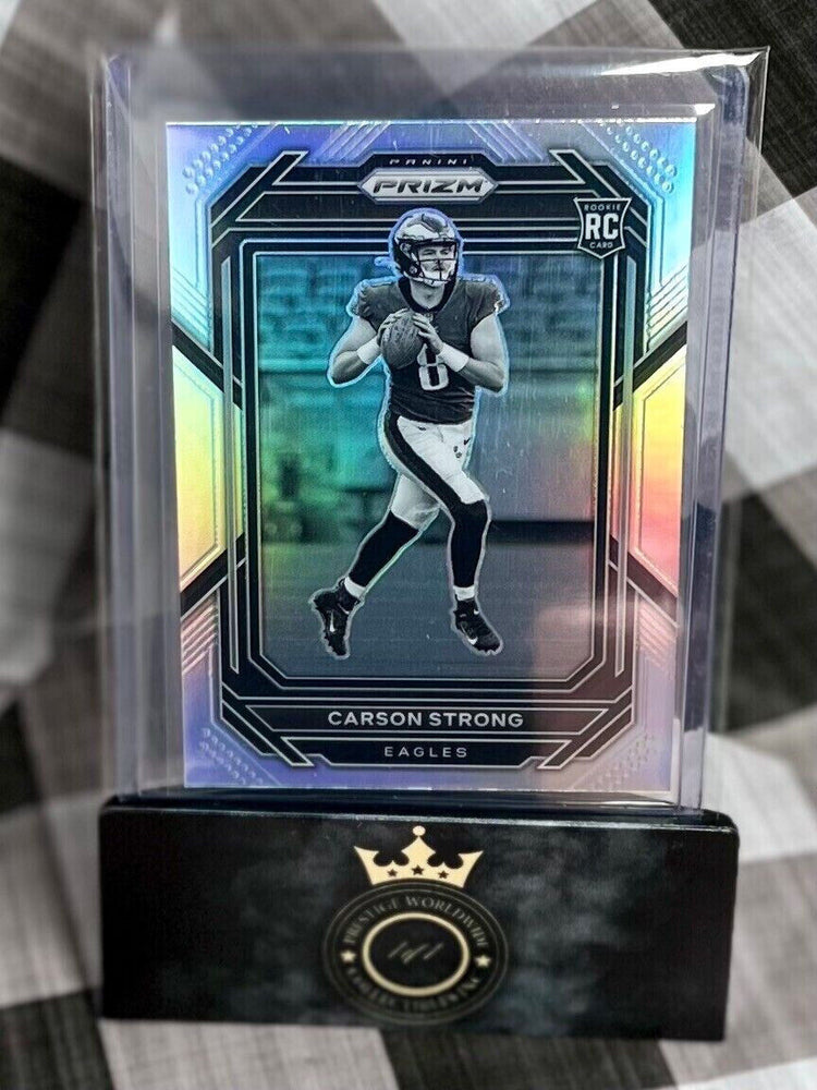 Carson Strong 2022 Panini Prizm Negative Variation Prizm #307 Eagles SP RC (ONLINE ORDER ONLY)