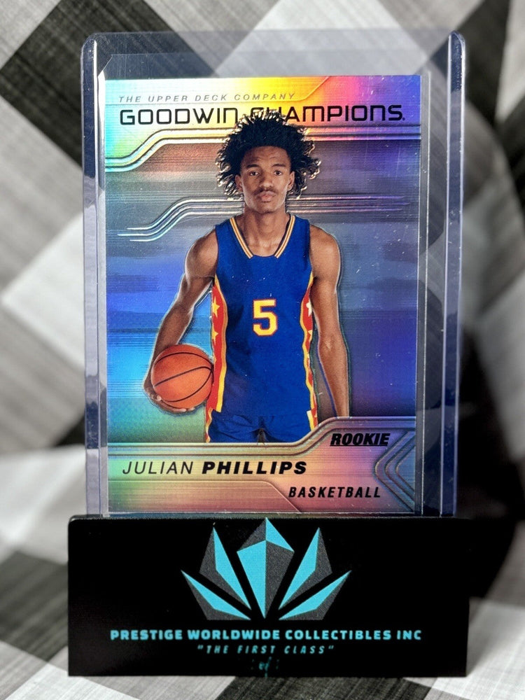 Julian Phillips 2023 Upper Deck Goodwin Champions Rainbow #P43 Chicago Bulls RC (ONLINE ORDER ONLY)