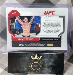 Jimmy Crute 2022 Panini Prizm UFC Exclusive Pink Cracked Ice Prizm #73 MMA SP (ONLINE ORDER ONLY)