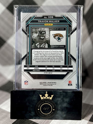 Travon Walker 2022 Prizm Variation Negative Prizm SP Rookie #339 Jaguars RC (ONLINE ORDER ONLY)