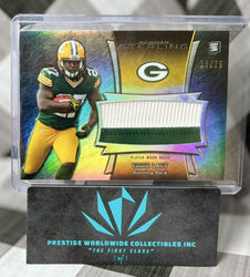 Eddie Lacy 2013 Bowman Sterling Refractor Rookie Jumbo Patch /75 #BSJRR-EL GB RC (ONLINE ORDER ONLY)