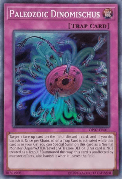 Paleozoic Dinomischus [OP07-EN011] Super Rare (ONLINE ORDER ONLY)