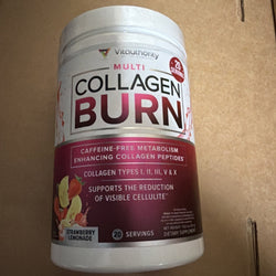 Multi Collagen Burn: Multi-Type Hydrolyzed Collagen Protein Peptides BB 01/2027 (ONLINE ORDER ONLY)