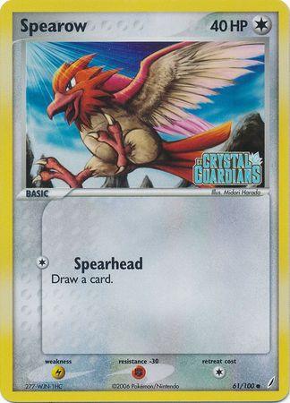 Spearow (61/100) (Stamped) [EX: Crystal Guardians] (Online Only)
