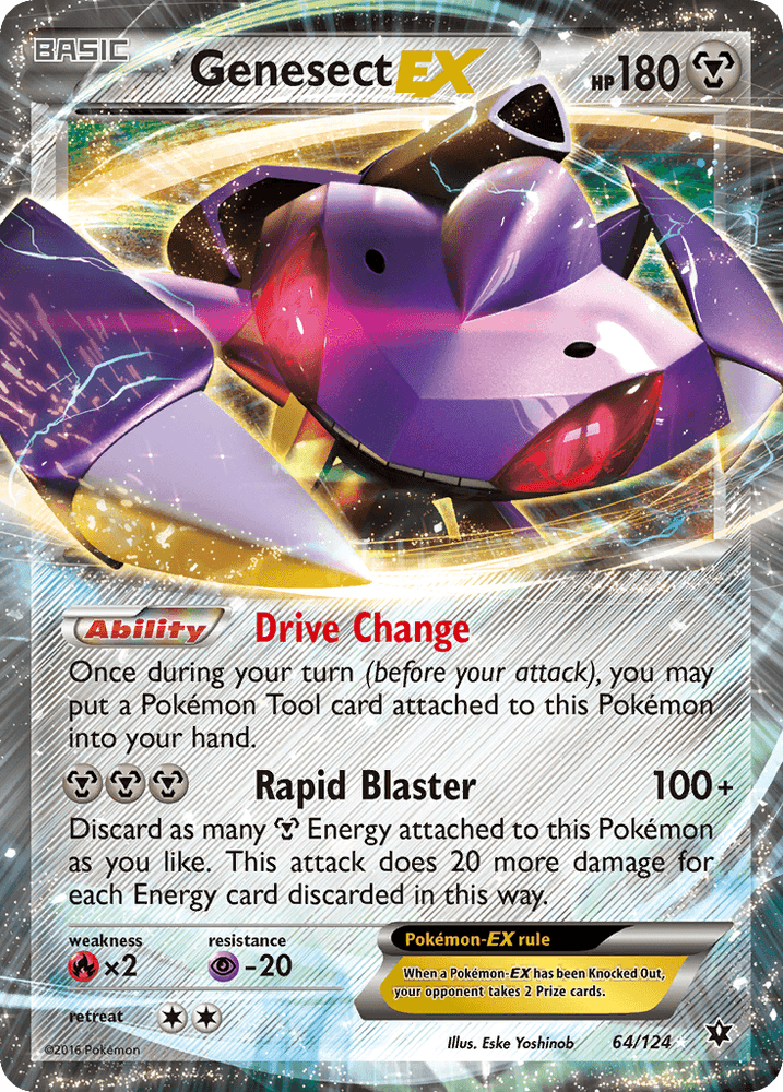 Genesect EX (64/124) [XY: Fates Collide] (Online Only)