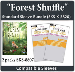 "Forest Shuffle" Compatible Sleeve Bundle (8807 x 2)