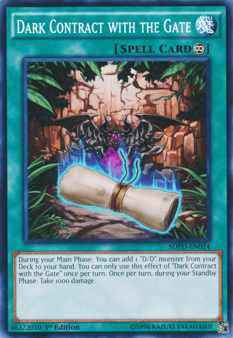 Dark Contract with the Gate [SDPD-EN024] Common (ONLINE ORDER ONLY)