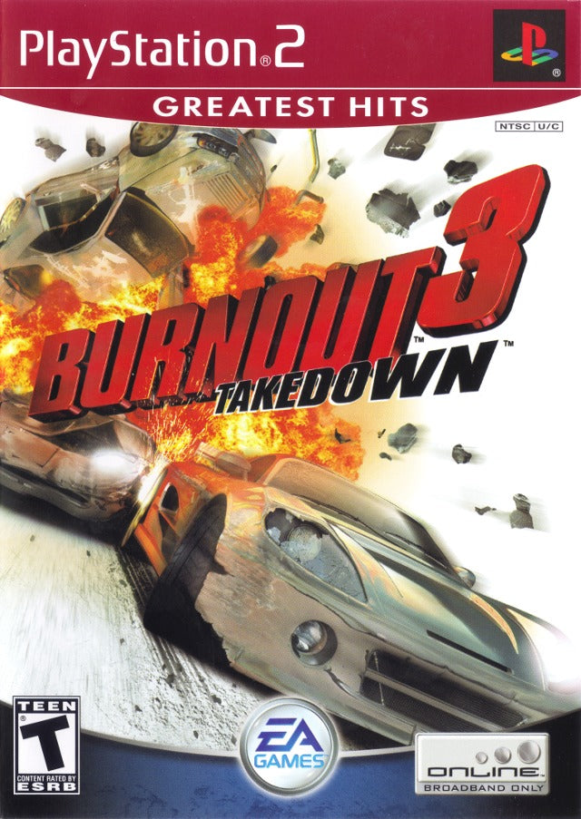 Burnout 3: Takedown (Greatest Hits) (Playstation 2) (Online Order Only)