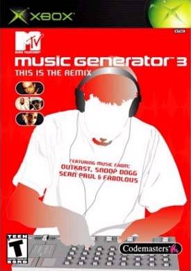 MTV Music Generator 3: This is the Remix (Xbox) (ONLINE ORDER ONLY)