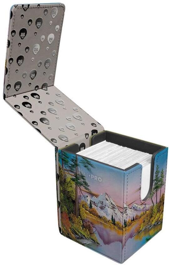 Ultra PRO: Alcove Flip Deck Box - Bob Ross (Mighty Mountain Lake) (Online Order Only)