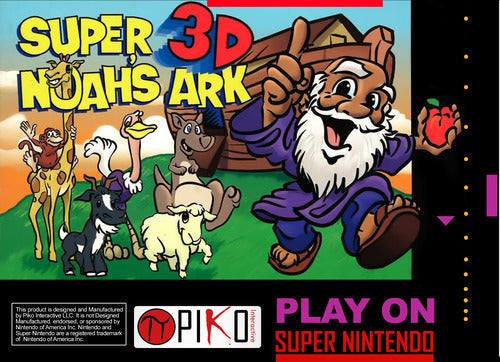 Super 3D Noah's Ark (Super Nintendo) (Online Only)