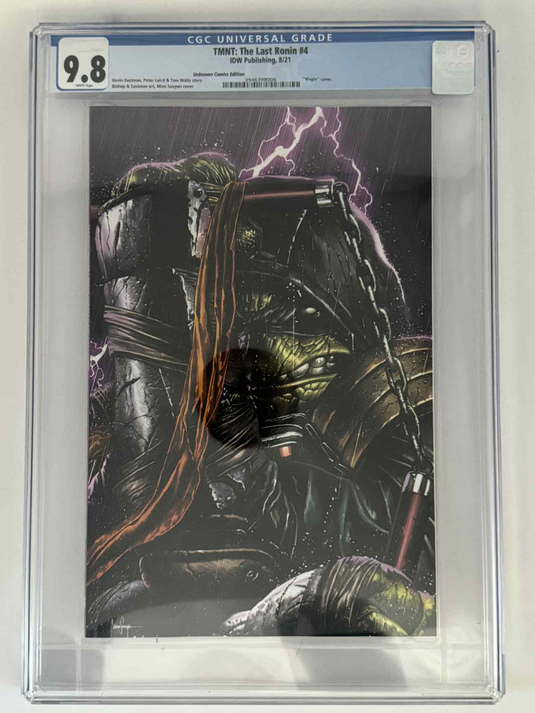 TMNT: The Last Ronin #4 CGC 9.8 Blue Label Suayan Exclusive Virgin Var (ONLINE ORDER ONLY)