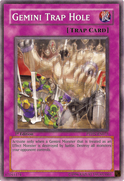 Gemini Trap Hole [PTDN-EN073] Common (ONLINE ORDER ONLY)