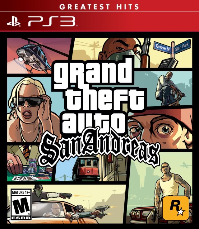 Grand Theft Auto: San Andreas (Greatest Hits) (Playstation 3) (Online Order Only)