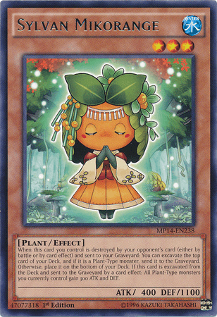 Sylvan Mikorange [MP14-EN238] Rare (ONLINE ORDER ONLY)