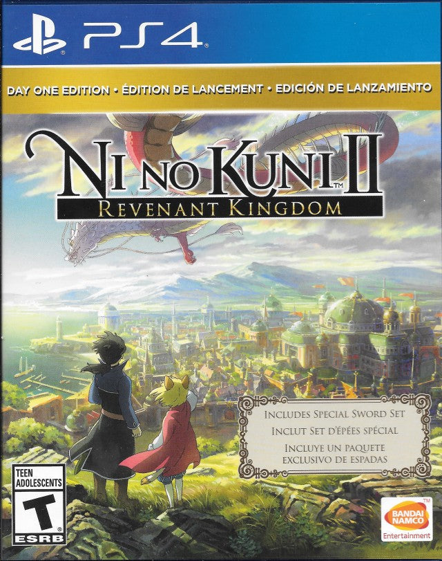 Ni No Kuni II: Revenant Kingdom Day One Edition Bundle (Playstation 4) (Online Only)