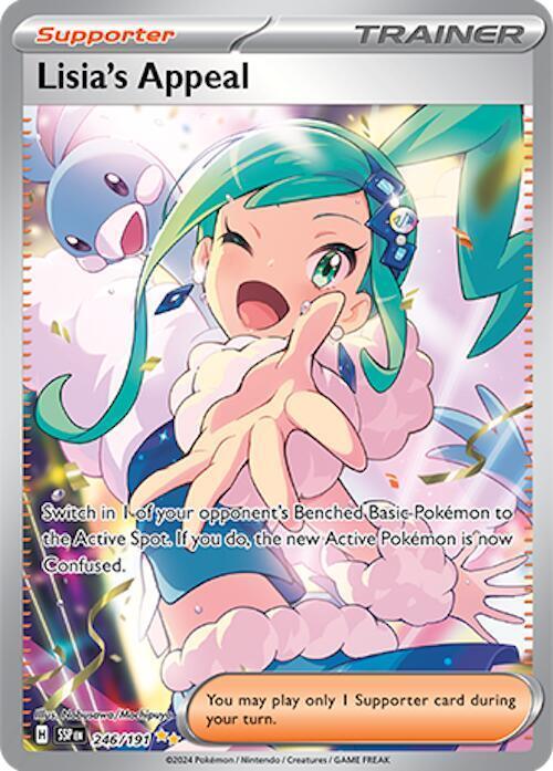 Lisia's Appeal (246/191) [Scarlet & Violet: Surging Sparks] (Online Only)