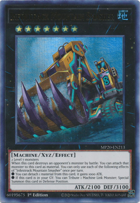 Infinitrack Mountain Smasher [MP20-EN213] Ultra Rare (ONLINE ORDER ONLY)