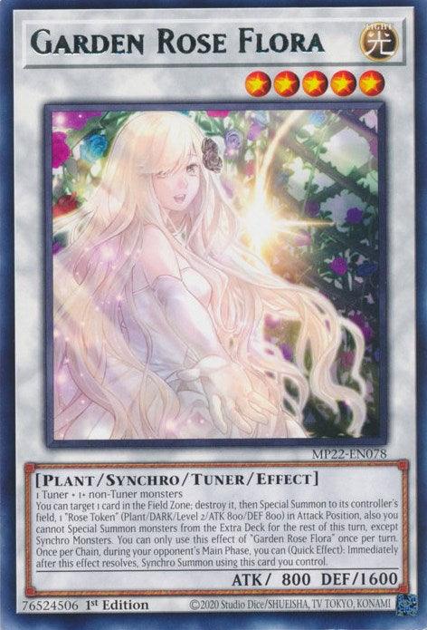 Garden Rose Flora [MP22-EN078] Rare (ONLINE ORDER ONLY)