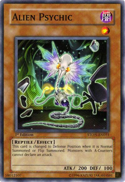 Alien Psychic [STON-EN031] Common (ONLINE ORDER ONLY)