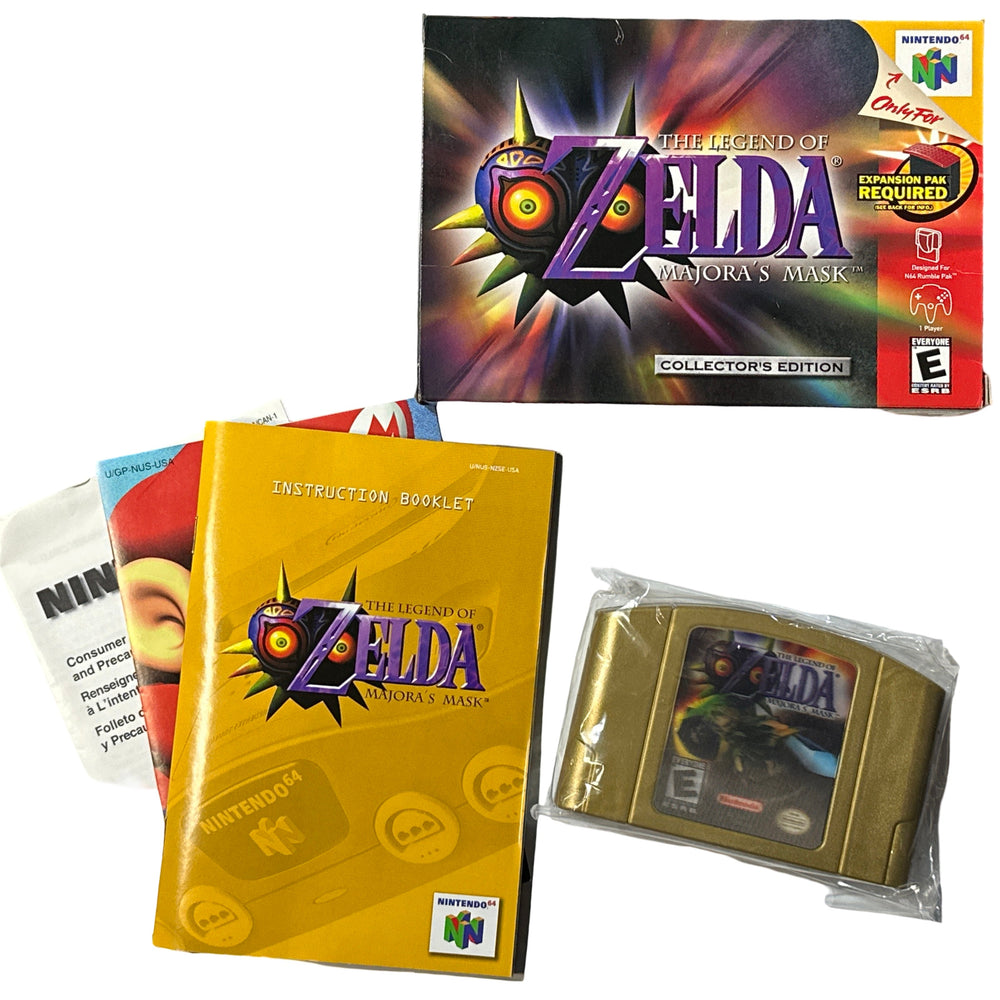 Zelda Majora's Mask [Collector's Edition] - Nintendo 64 (ONLINE ORDER ONLY)