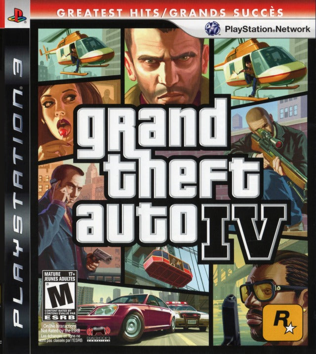 Grand Theft Auto IV (Greatest Hits) (Playstation 3) (Online Order Only)
