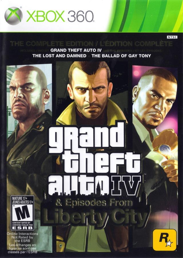 Grand Theft Auto IV: Complete Edition (Xbox 360) (ONLINE ORDER ONLY)