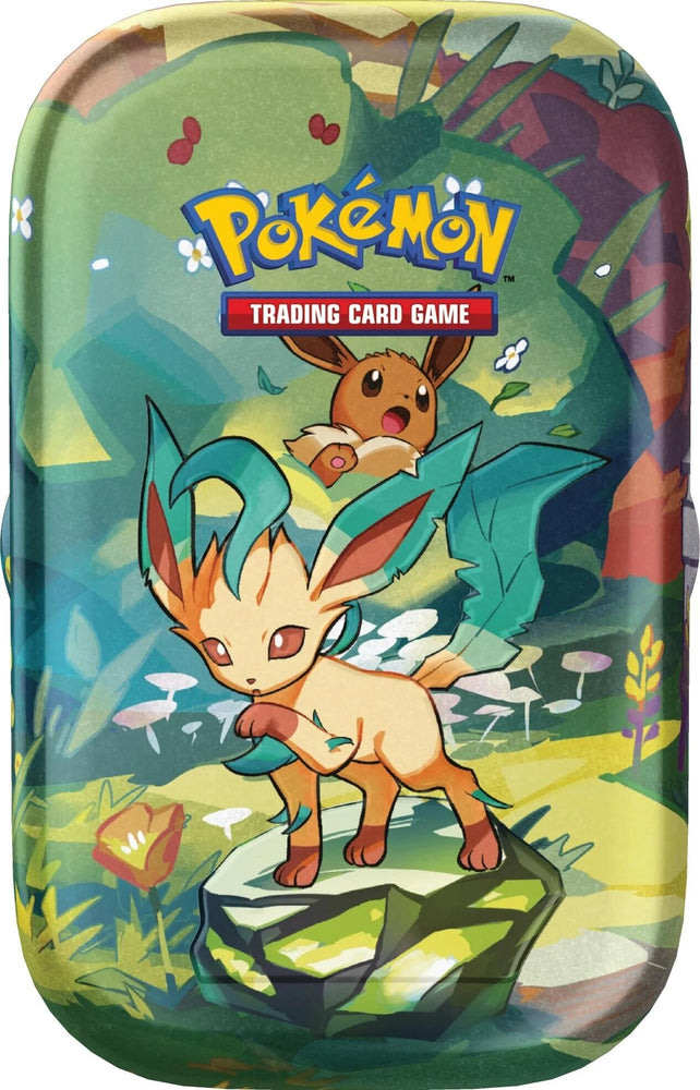 Prismatic Evolutions Mini Tin [Leafeon] [PRE - 000] (ONLINE ORDER ONLY)