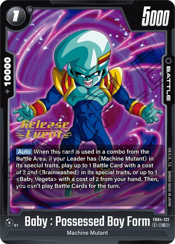 Baby : Possessed Boy Form [Ultra Limit Release Event Cards] (ONLINE ORDER ONLY)