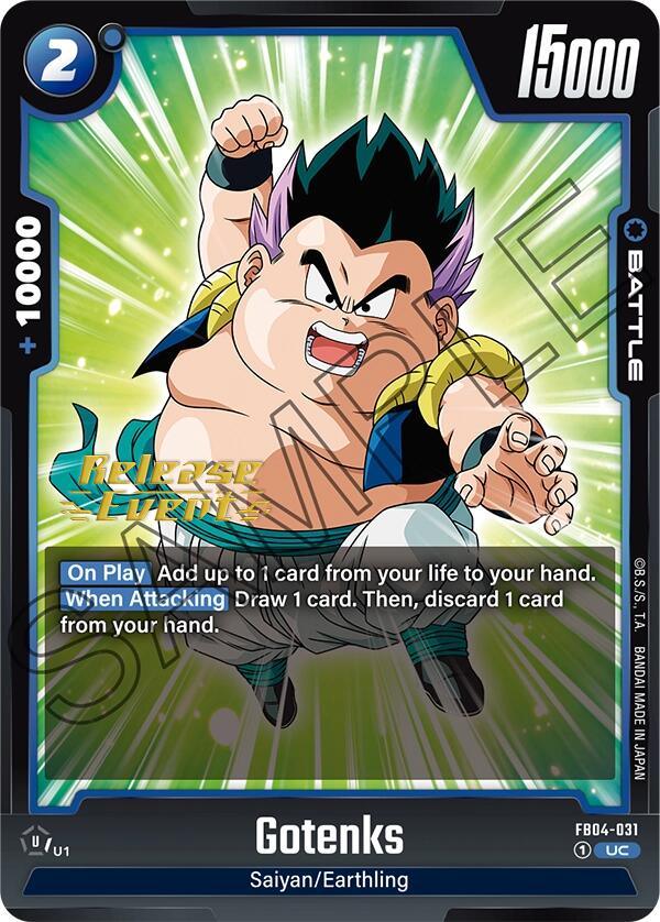 Gotenks (FB04-031) [Ultra Limit Release Event Cards] (ONLINE ORDER ONLY)