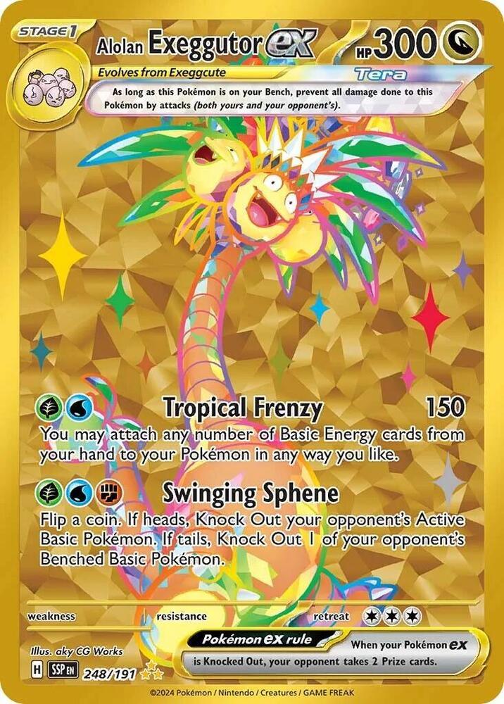 Alolan Exeggutor ex (248/191) [Scarlet & Violet: Surging Sparks] (Online Only)
