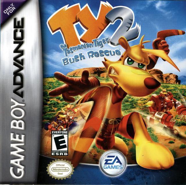 Ty the Tasmanian Tiger 2: Bush Rescue (Gameboy Advance) (ONLINE ORDER ONLY)