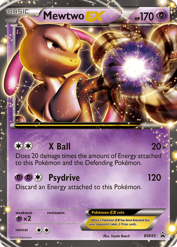 Mewtwo EX (BW45) [Black & White: Black Star Promos] (Online Only)