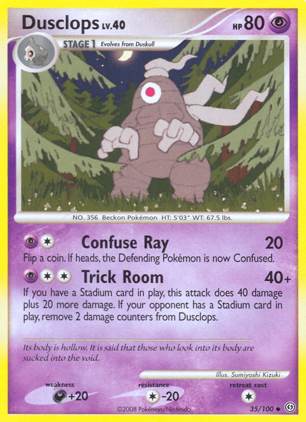 Dusclops (35/100) [Diamond & Pearl: Stormfront] (Online Only)