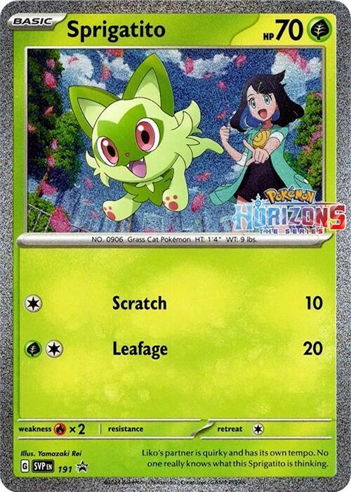 Sprigatito (191) [Scarlet & Violet: Black Star Promos] (Online Only)
