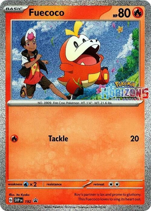 Fuecoco (192) [Scarlet & Violet: Black Star Promos] (Online Only)