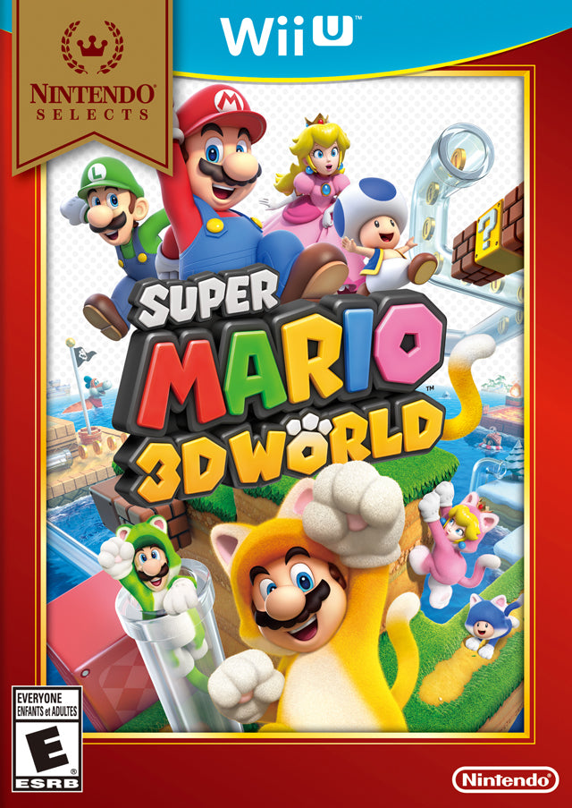 Super Mario 3D World (Nintendo Selects) (WiiU) (ONLINE ORDER ONLY)