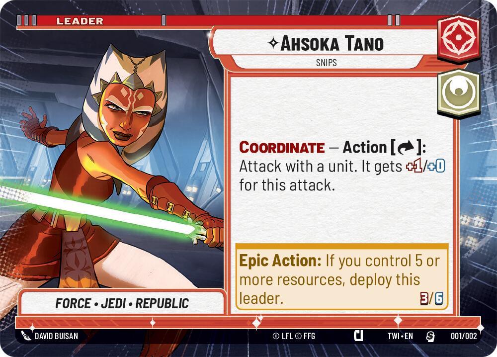Ahsoka Tano - Snips (Hyperspace) (001/002) [Judge Promos] (ONLINE ORDER ONLY)