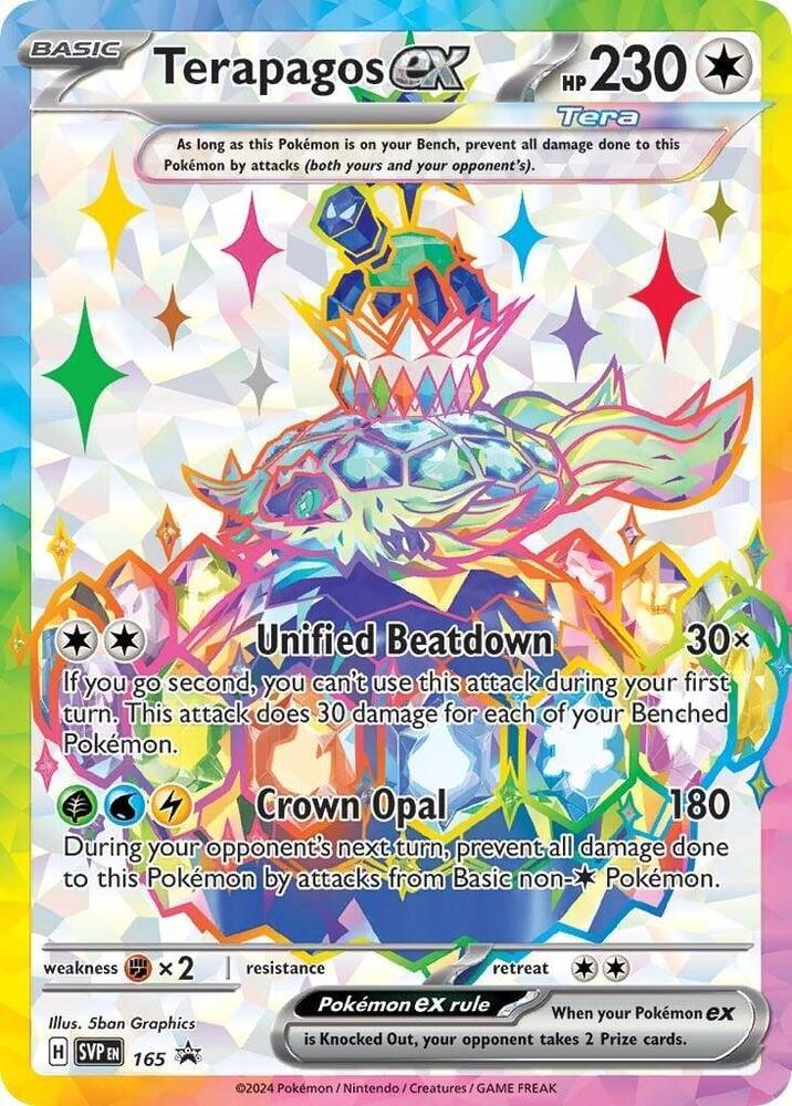 Terapagos ex (165) [Scarlet & Violet: Black Star Promos] (Online Only)