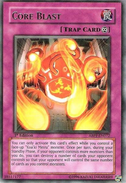 Core Blast [ABPF-EN072] Rare (ONLINE ORDER ONLY)