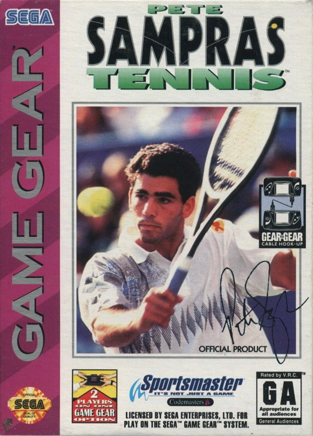 Pete Sampras Tennis (Sega Game Gear) (ONLINE ORDER ONLY)