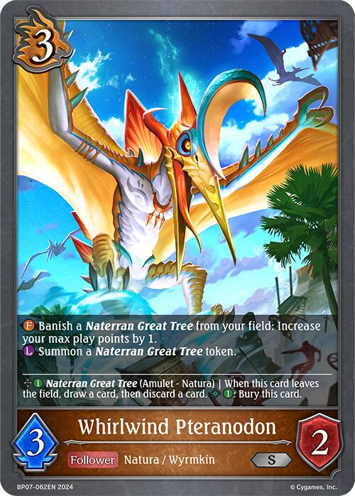 Whirlwind Pteranodon (BP07-062EN) [Verdant Steel]