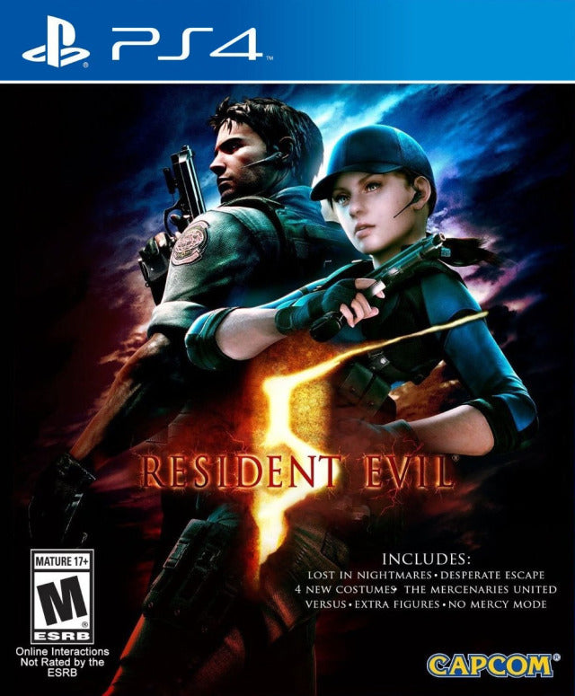 Resident Evil 5 (Playstation 4) (Online Order Only)
