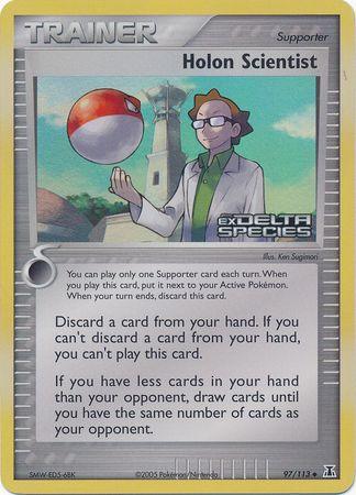 Holon Scientist (97/113) (Stamped) [EX: Delta Species] (Online Only)