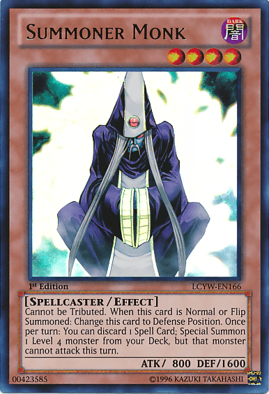 Summoner Monk [LCYW-EN166] Ultra Rare (ONLINE ORDER ONLY)