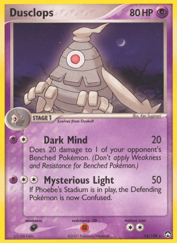 Dusclops (14/108) [EX: Power Keepers] (Online Only)