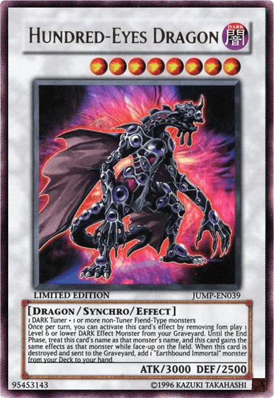 Hundred-Eyes Dragon [JUMP-EN039] Ultra Rare (ONLINE ORDER ONLY)