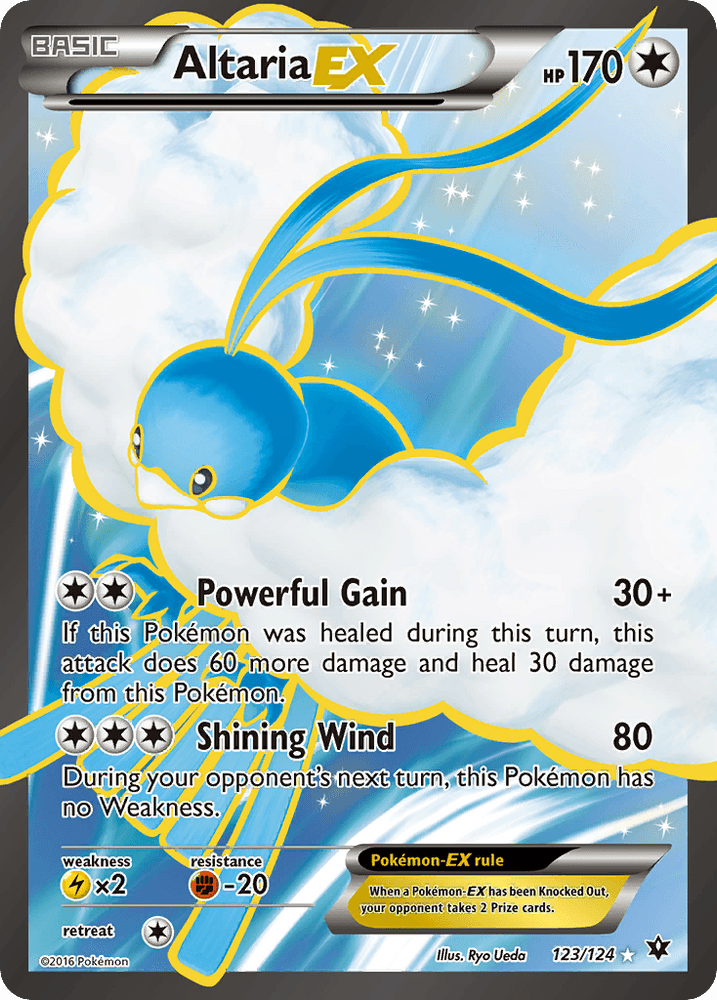 Altaria EX (123/124) [XY: Fates Collide] (Online Only)