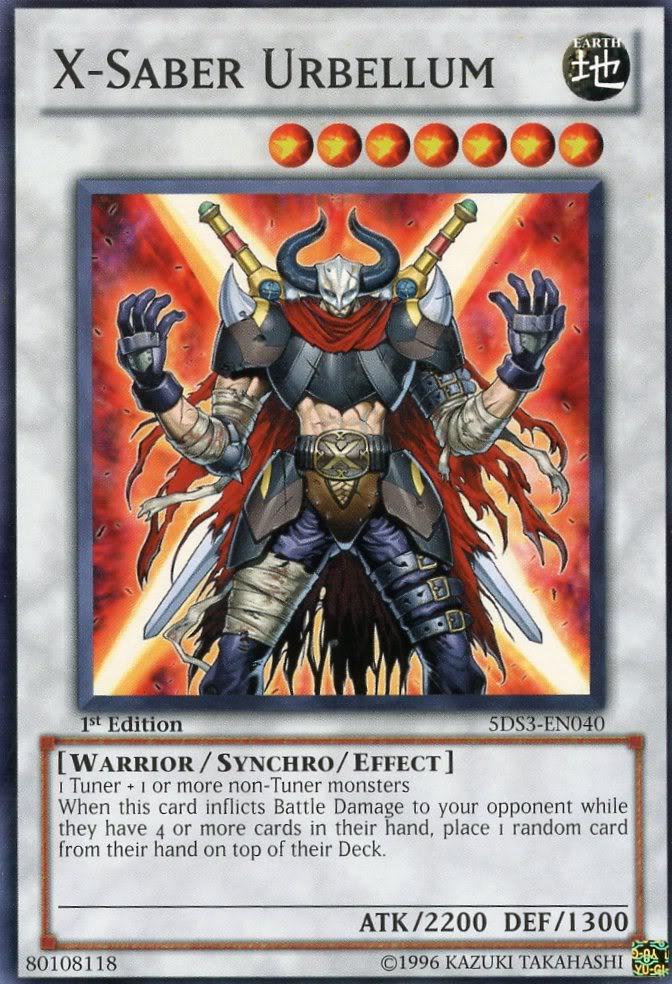 X-Saber Urbellum [5DS3-EN040] Common (ONLINE ORDER ONLY)